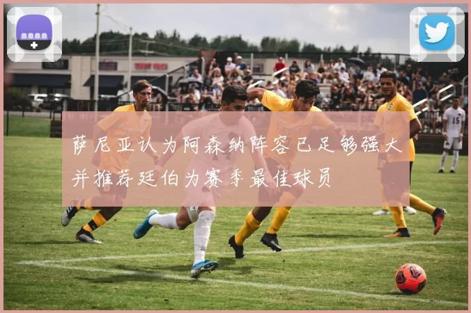 萨尼亚认为阿森纳阵容已足够强大并推荐廷伯为赛季最佳球员